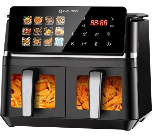 Аэрогриль аэрофритюрница Evolution AIRO 10500ТW Dual