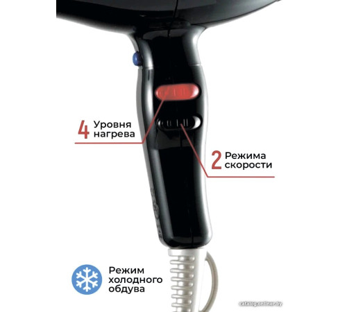 Фен ETI Micro Stratos SDL черный