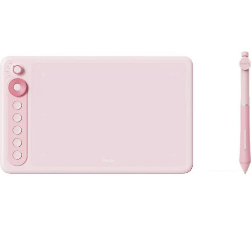 Графический планшет Parblo Intangbo X7 розовый