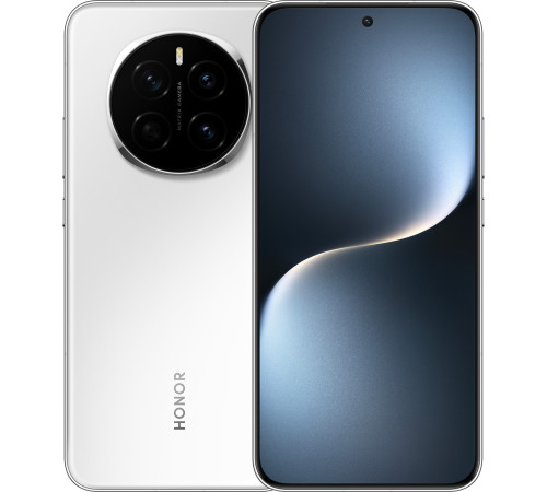 Телефон HONOR Magic7 12GB/256GB международная версия ледяной белый