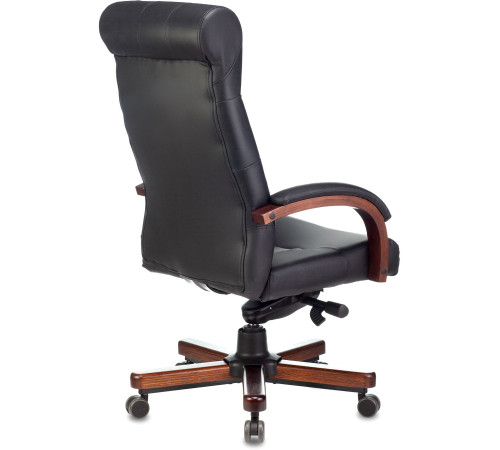 Кресло Бюрократ T-9928WALNUT черный