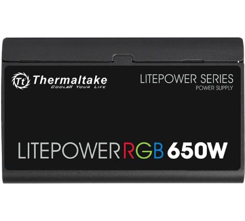 Блок питания Thermaltake Litepower RGB 650W LTP-650AL2NK