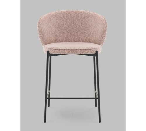 Стул Stool Group Тисдейл LV-115-S390-01 букле розово-персиковый