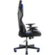 Игровое геймерское кресло Mio Tesoro Winner 8051 черный/синий