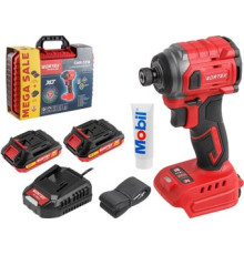 Винтоверт Wortex CWR 0218 1329731 с 2-мя АКБ, кейс