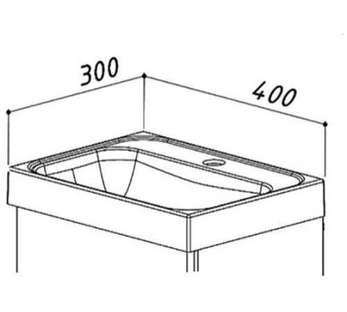 Умывальник Belux Бостон 400