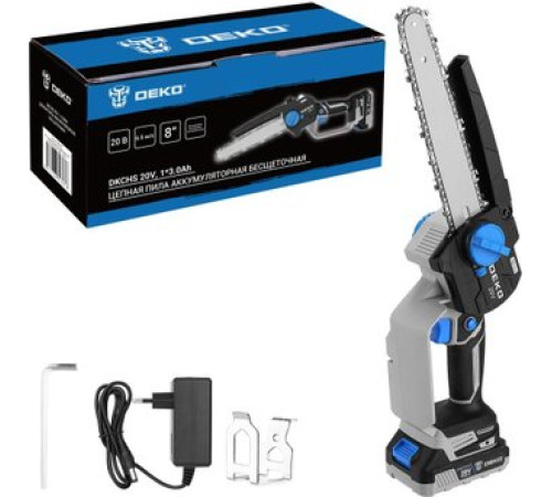 Аккумуляторная пила Deko DKCHS 20V 085-2010 с 1-им АКБ