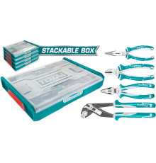 Набор пассатижей Total THKTV02P042 4 предмета