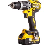 Ударная дрель-шуруповерт DeWalt DCD796P2 с 2-мя АКБ 5 Ah