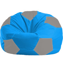 Кресло-мешок Flagman Мяч Стандарт М1.1-274 голубой/серый