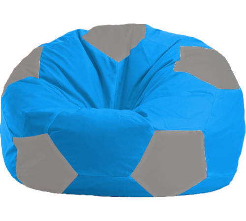 Кресло-мешок Flagman Мяч Стандарт М1.1-274 голубой/серый