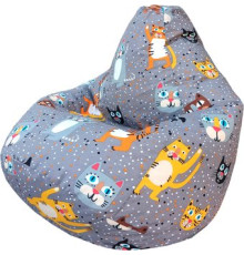 Кресло-мешок Flagman Груша Мега Г3.4-137 Крейзи Кет 55А