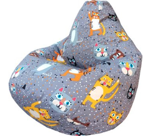 Кресло-мешок Flagman Груша Мега Г3.4-137 Крейзи Кет 55А