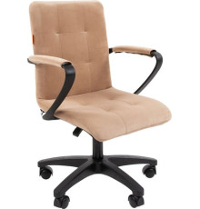 Офисное кресло CHAIRMAN 030 ткань, Т-10 бежевый/пластик/ролик PU