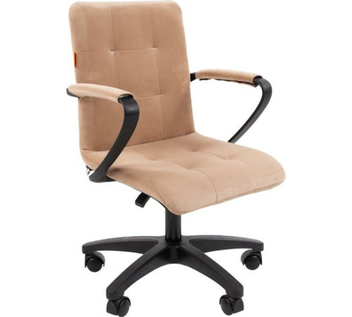 Офисное кресло CHAIRMAN 030 ткань, Т-10 бежевый/пластик/ролик PU