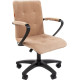 Офисное кресло CHAIRMAN 030 ткань, Т-10 бежевый/пластик/ролик PU