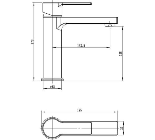 Смеситель Voda Raft RF26