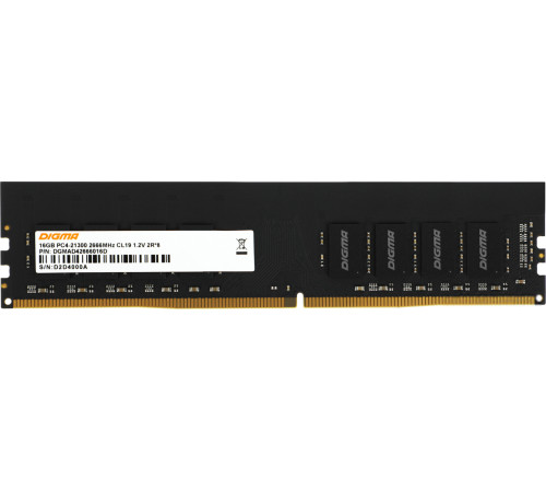Оперативная память Digma 16ГБ DDR4 2666 МГц DGMAD42666016D