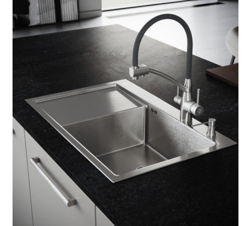 Кухонная мойка РМС MRK-7851R с дозатором