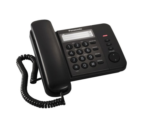 Проводной телефон  Panasonic KX-TS2352RUB черный
