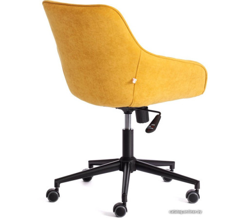 Офисное кресло TetChair Dublin велюр, горчичный 170