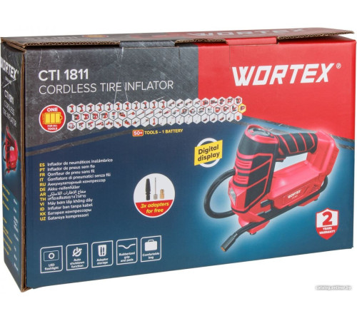 Автомобильный компрессор Wortex CTI 1811 ALL1 SOLO 1325446 с 1-им АКБ