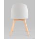 Стул Stool Group Fog с подушкой SL-7022DM светло-серый, деревянные ножки