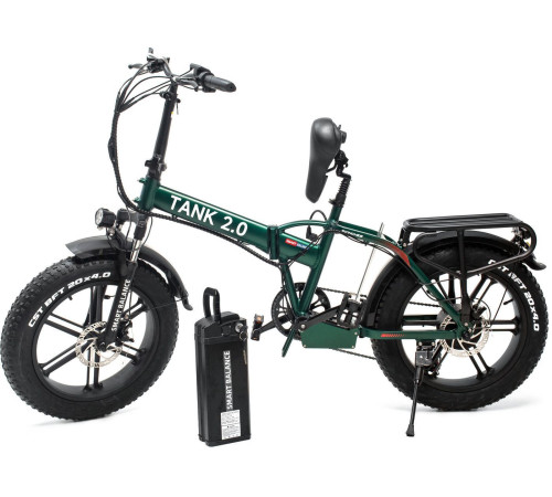 Электровелосипед Smart Balance Tank 2.0 2023 зеленый