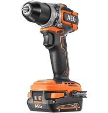Дрель-шуруповерт AEG Powertools BS 18SBL-202C 4935472277 с 2-мя АКБ, кейс