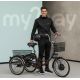 Электровелосипед MyWay Trike 350 Max 24 р.15 черный