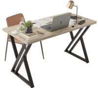 Стол Домус Гранд 12.016.401.07 вяз светлый/металл черный