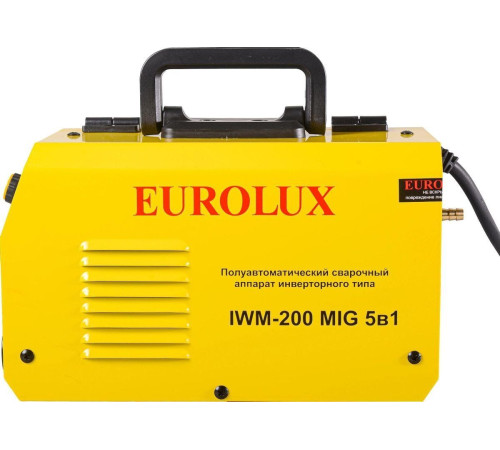 Сварочный инвертор Eurolux IWM-200 MIG 5в1 65/180