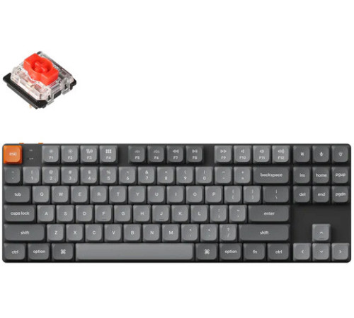 Клавиатура Keychron K1 Max RGB K1M-H1-RU Gateron Low Profile Red 2.0