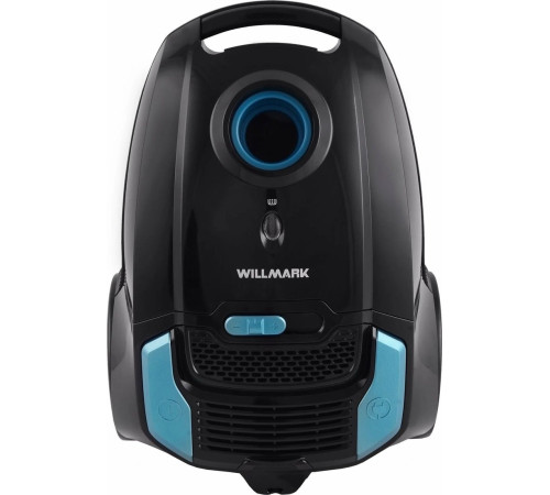 Пылесос Willmark VC-2650DBM черный/голубой