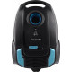 Пылесос Willmark VC-2650DBM черный/голубой