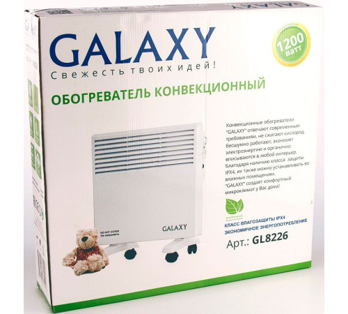 Конвектор Galaxy Line GL8226 белый