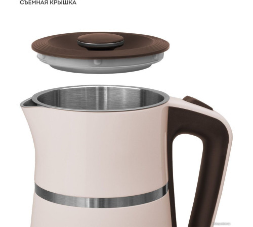 Электрический чайник Galaxy Line GL0339 бежевый