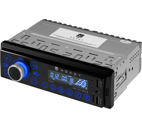 USB-магнитола Урал Молот АРС-МТ 333С