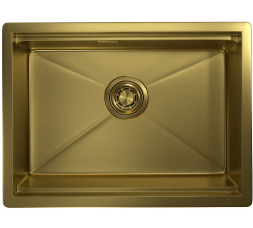 Кухонная мойка Granula GR-6045U золото сатин