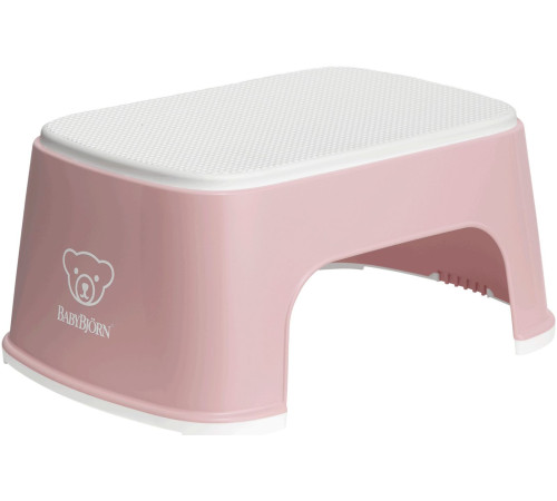 Детский табурет BabyBjorn 0612.64 пудра розовая/белый