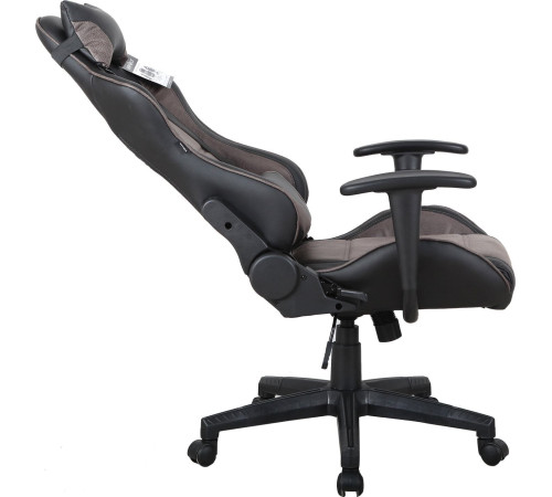 Кресло Brabix GT Racer GM-100 черный/коричневый