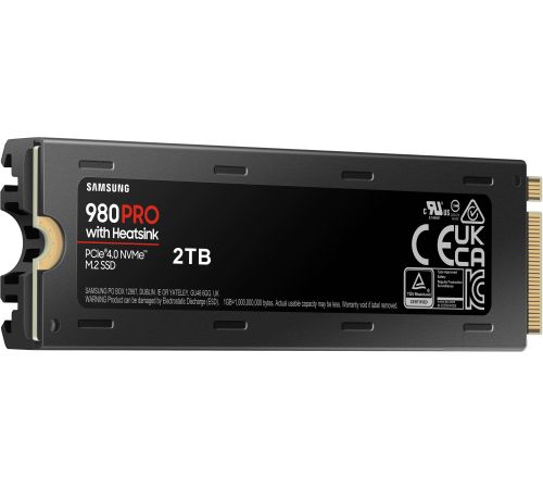 SSD Samsung 980 Pro с радиатором 2TB MZ-V8P2T0CW