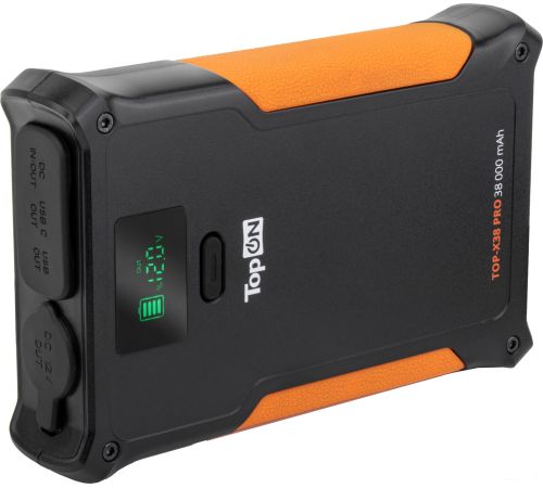 Внешний аккумулятор TopON TOP-X38 PRO черный/оранжевый
