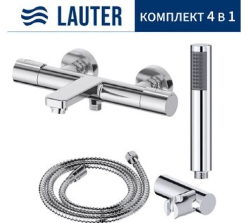 Смеситель Lauter Temp 21YH50427-4 с лейкой Relexa Lily 21S10048
