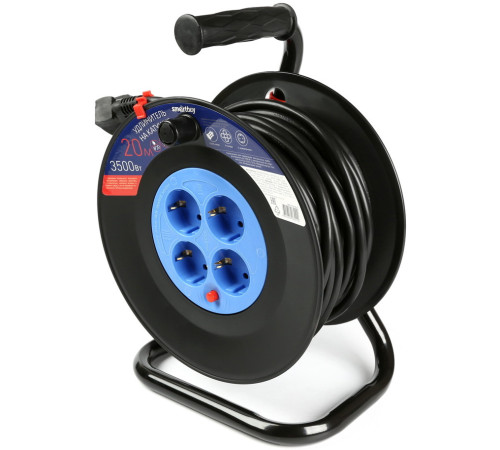 Удлинитель на катушке SmartBuy SBE-16-4-20-Z