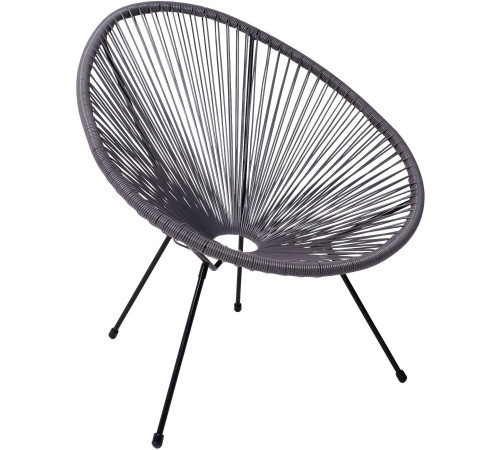 Кресло AksHome Rimini серый