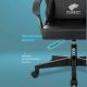 Игровое геймерское кресло Knight Optimum черный