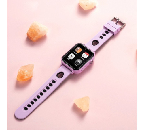 Детские умные часы XO H120 сиреневый