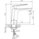 Смеситель Haiba HB10548-8 белый