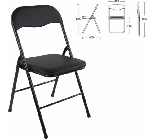 Офисный стул Brabix Golf CF-007 4 шт черный